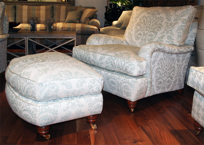 Duresta Lansdowne Chair and Run Up new fabric for autumn